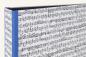 Preview: Ordner mit Notenmotiv, blau